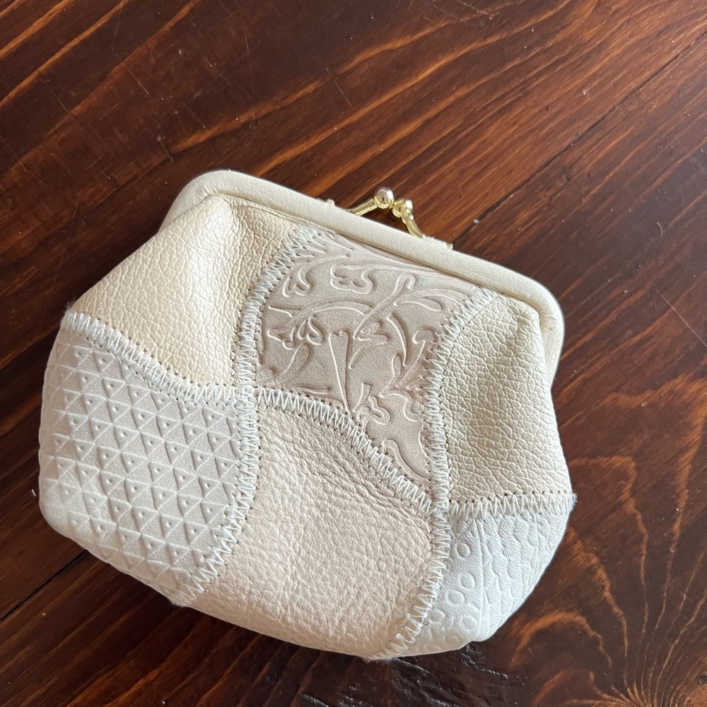 Cream Coin Purse